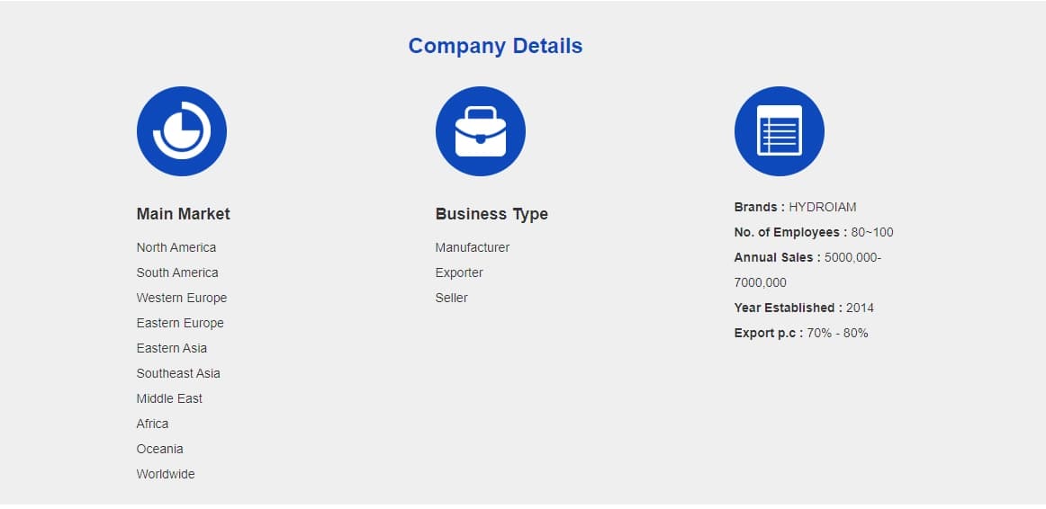الملف التعريفي لشركة حشوات الجلد بحمض الهيالورونيك